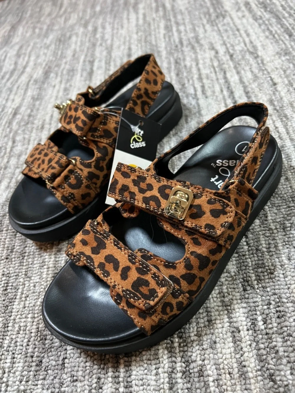 Art Class - Kids' Verity Platform Hardware Sandals Size 1